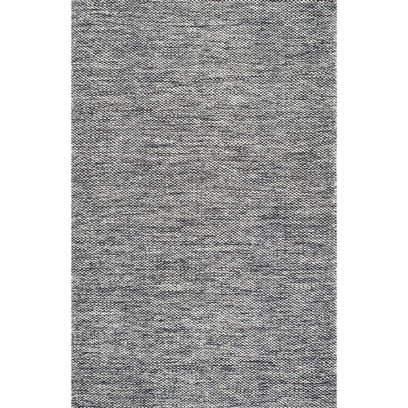 Nuloom Alessi Hand Woven Cotton Indoor Area Rug, 9' 6" x 13' 6", Gray