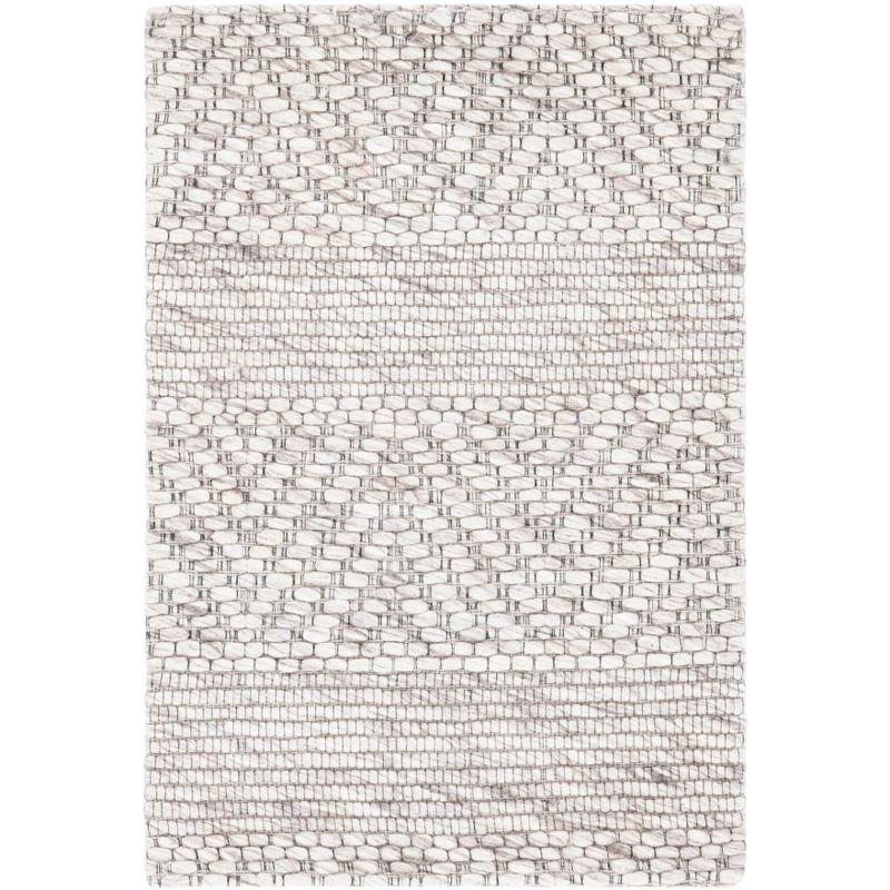 Marbella MRB554 Power Loomed Area Rug - Beige/Light Grey - 3'x5' - Safavieh.