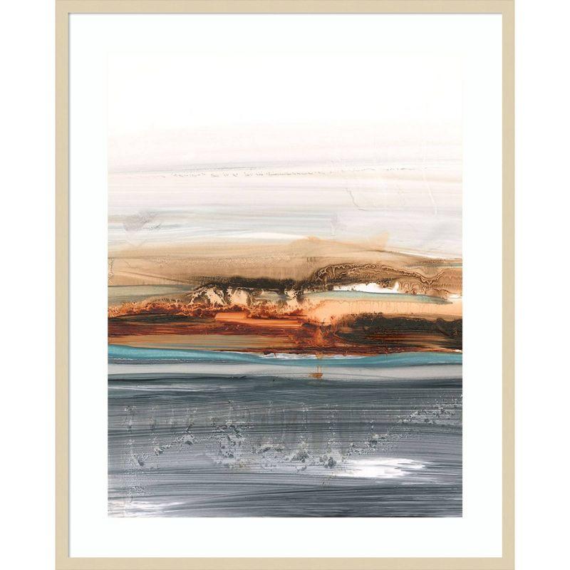 Amanti Art Sienna Dunes II by Ethan Harper Wood Framed Wall Art Print