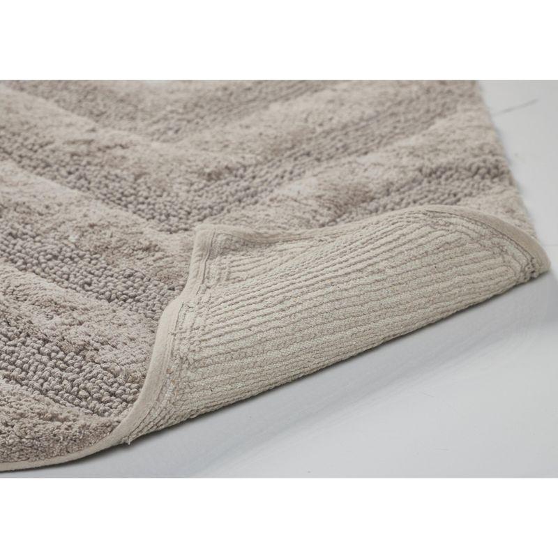 Better Trends Hugo 100% Cotton Tufted Non-Slip Backing Bath Rug 20" x 60" Runner - Beige