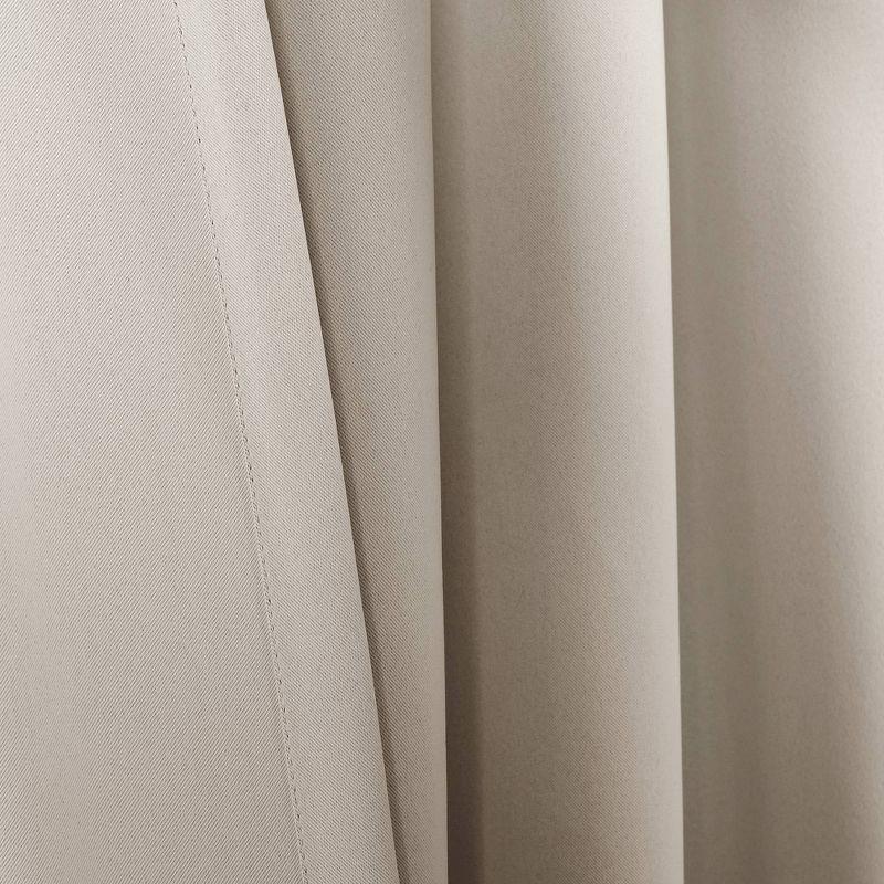 Lush Decor Lush Decor Insulated Back Tab Blackout Polyester Blackout Curtain Pair (Set of 2)