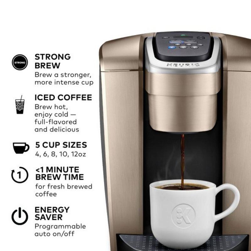 Keurig K-Elite Single-Serve K-Cup Pod Coffee Maker with Iced Coffee Setting and Strength Control