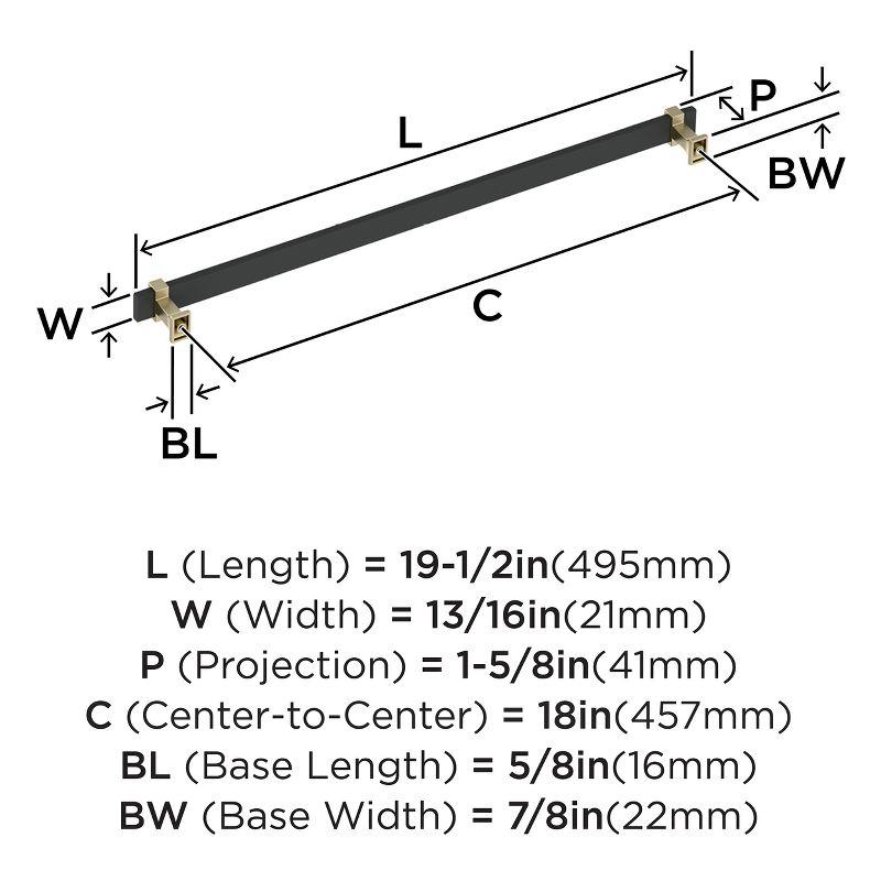 Overton 18 inch (457mm) Center-to-Center