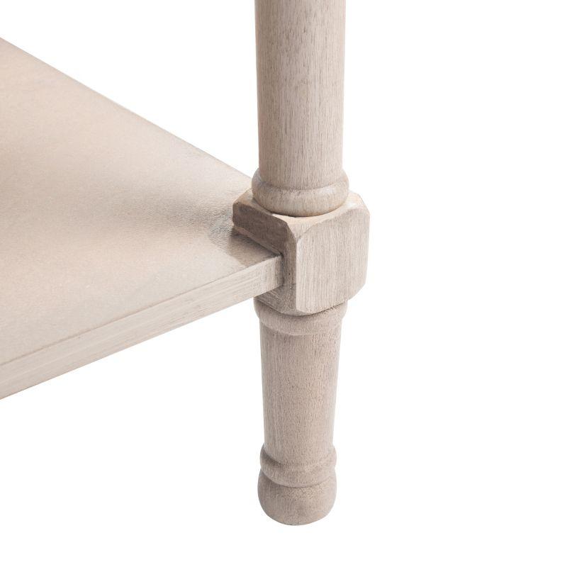Peyton 1 Drawer Accent Table - Greige - Safavieh