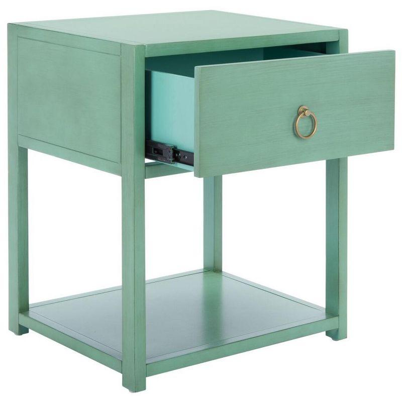 Yudi 1 Drawer 1 Shelf Nightstand  - Safavieh