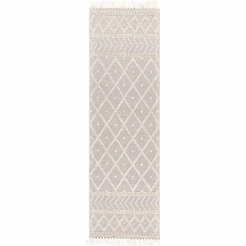 Hauteloom Rectangle Area Rug   Ivory