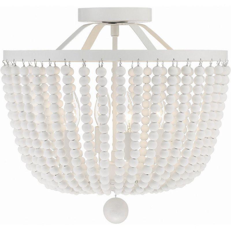Crystorama Lighting Rylee 4 - Light Pendant in  Matte White