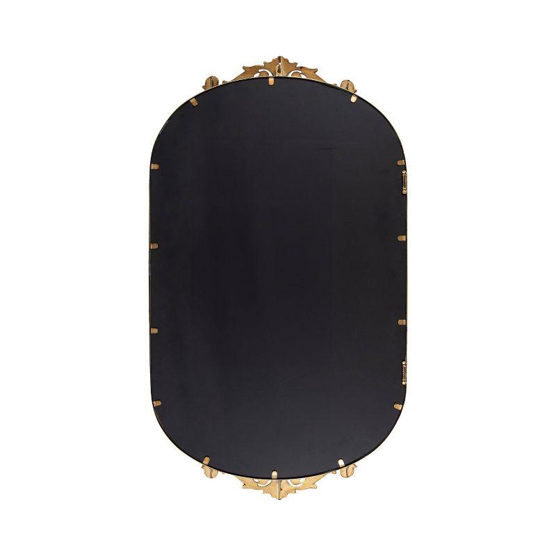 Arendahl 24" x 41" Gold Baroque-Inspired Vanity Mirror