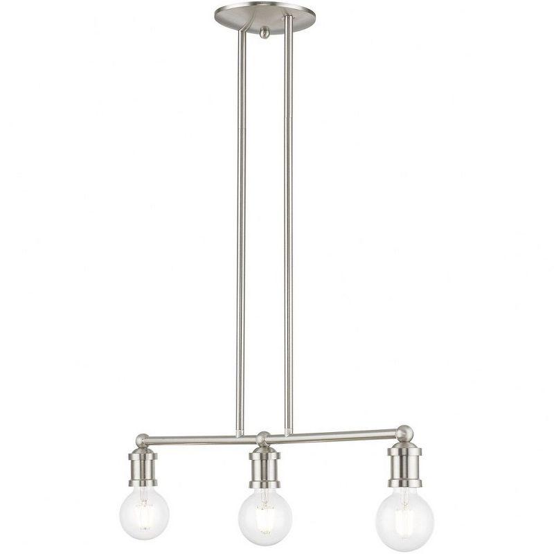 Livex Lighting Lansdale 3 - Light Chandelier in  Brushed Nickel