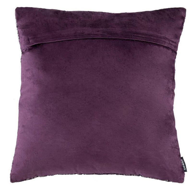 Safavieh Velvet Reversible Throw Pillow