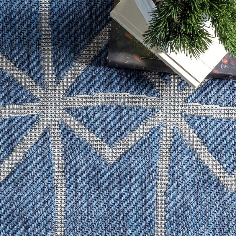 Nuloom Saunders Geometric Indoor/Outdoor Area Rug