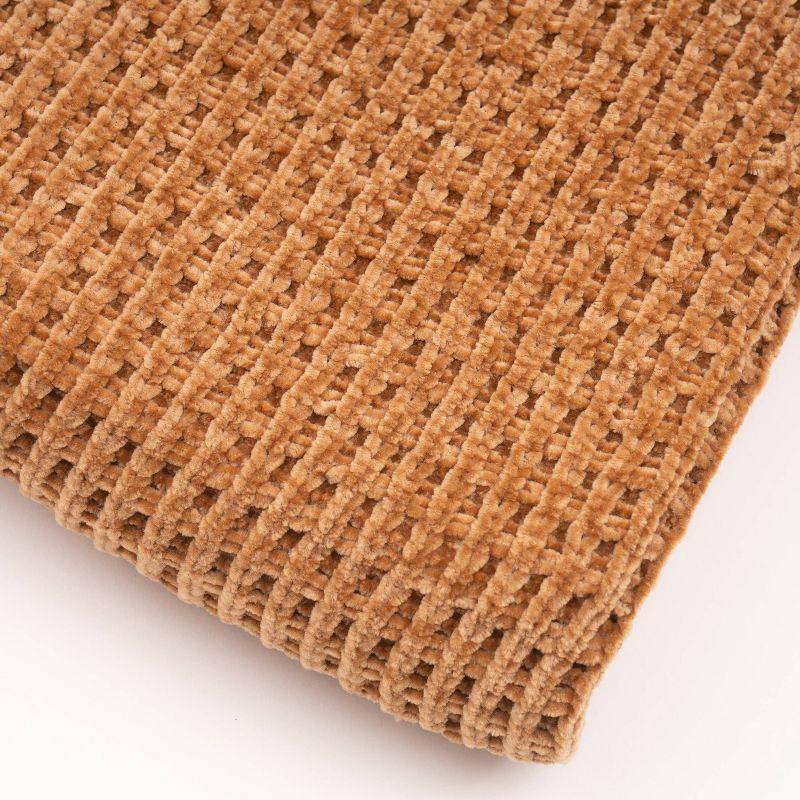Amor Waffle Amor Waffle Chenille Knit Throw