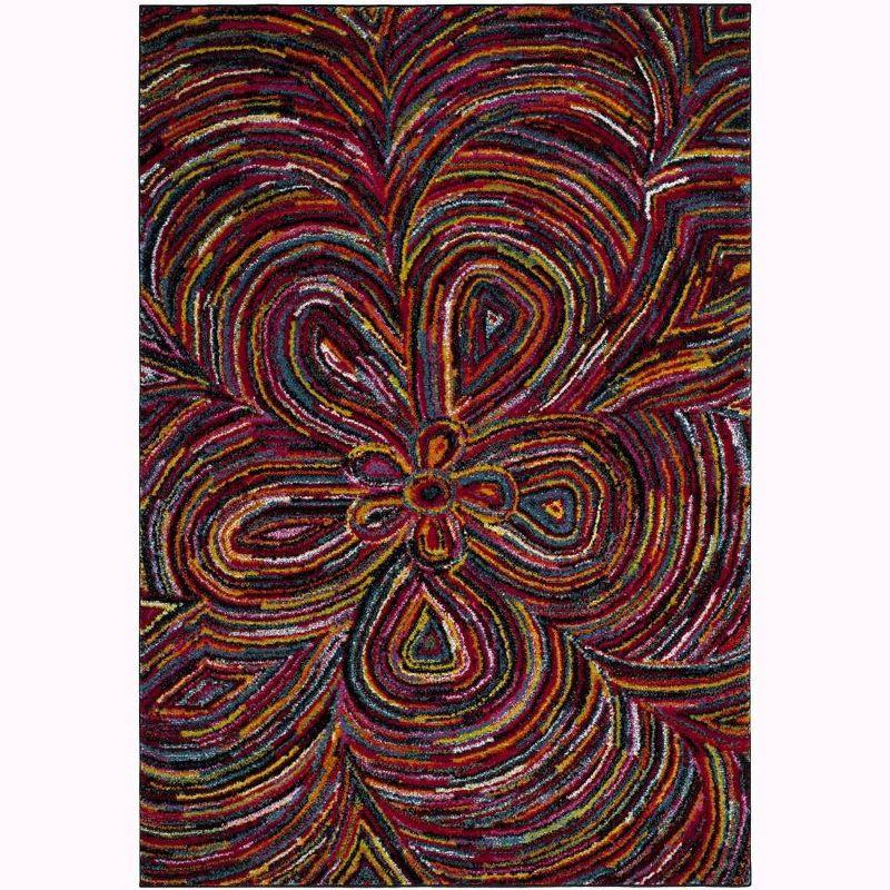 Aruba ARB503 Power Loomed Indoor Area Rug - Multi - 4'x6' - Safavieh