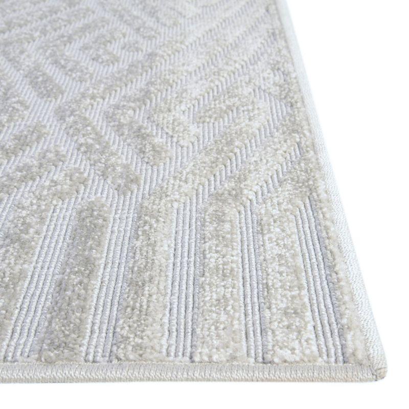 Power Loom Gray Rug