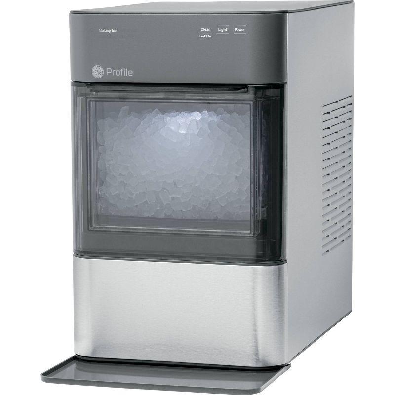 GE Profile  38lb Opal 2.0 Nugget Countertop Ice Maker Silver