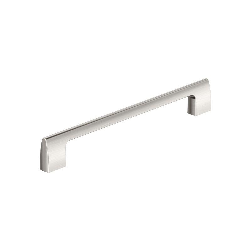 Satin Nickel Brushed Cabinet Drawer Pull with Mounting Hardware