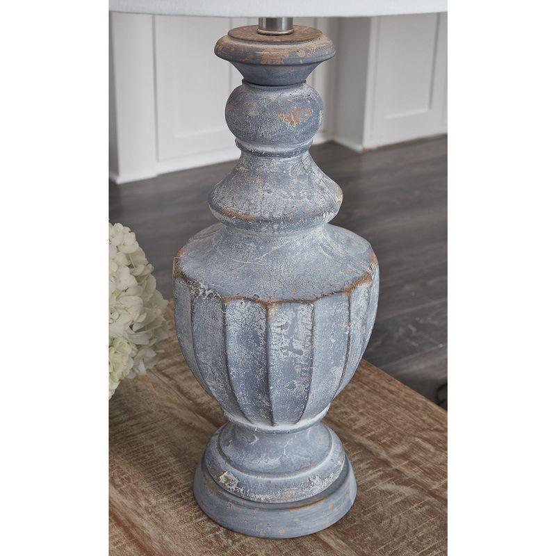 Signature Design by Ashley Cylerick Terracotta Table Lamp, Antique Blue