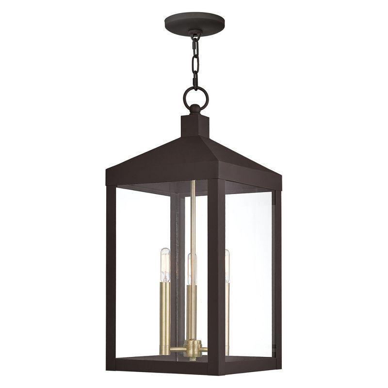 Livex Lighting Nyack 3 - Light Pendant in  Bronze