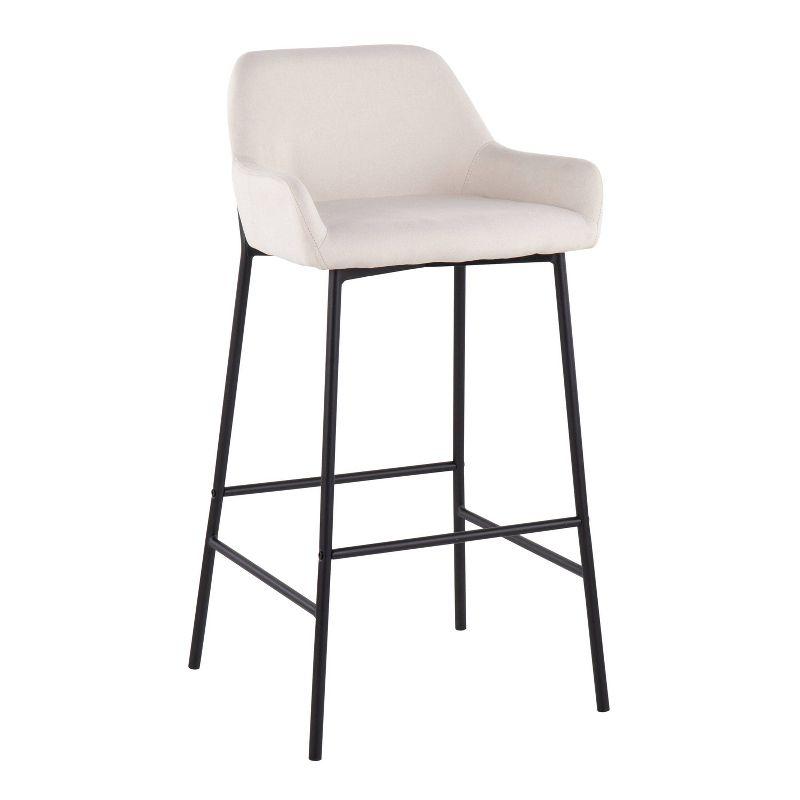 Set of 2 Daniella Metal Polyester Barstool - LumiSource