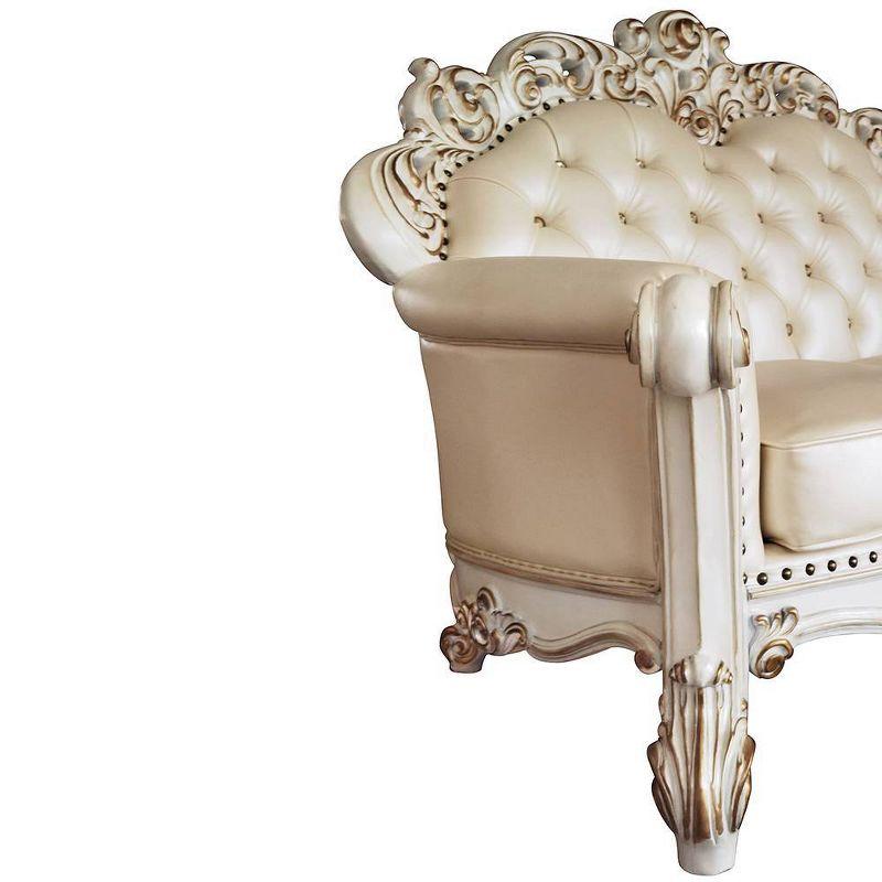A&J Homes Studio Vendome 69.6'' Faux Leather Loveseat