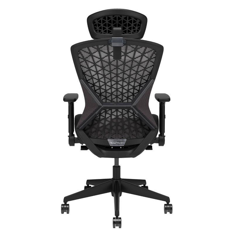 Respawn RESPAWN SPIRE Ergonomic Mesh Office Gaming Chair - High Back Home PC Computer Desk Reclining Gaming Chair, Adjustable Armrests, Adjustable Headrest, Knitted Mesh Back, Cooling Gel Seat