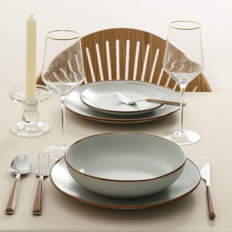 Stone Lain Brasa 32-Piece Stoneware Dinnerware Set, Service for 8