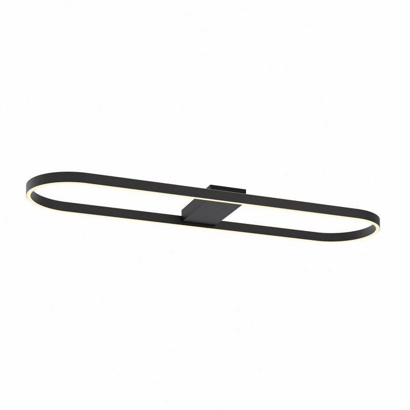 AFX Glo 1 - Light Semi-Flush Mount in  Black