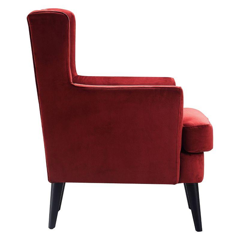 Elle Decor Celeste Tufted Velvet Accent Chair