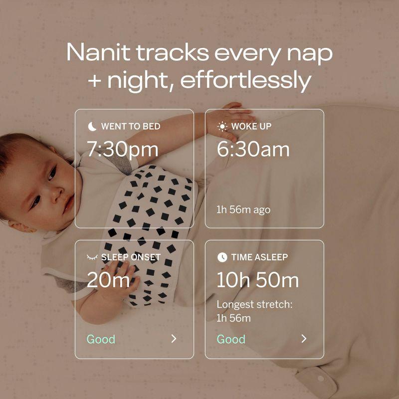 Nanit Pro Smart Baby Monitor & Floor Stand - White