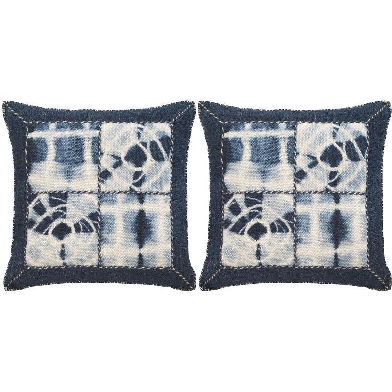 Safavieh Dip Dye Patch Throw Pillow | Wayfair