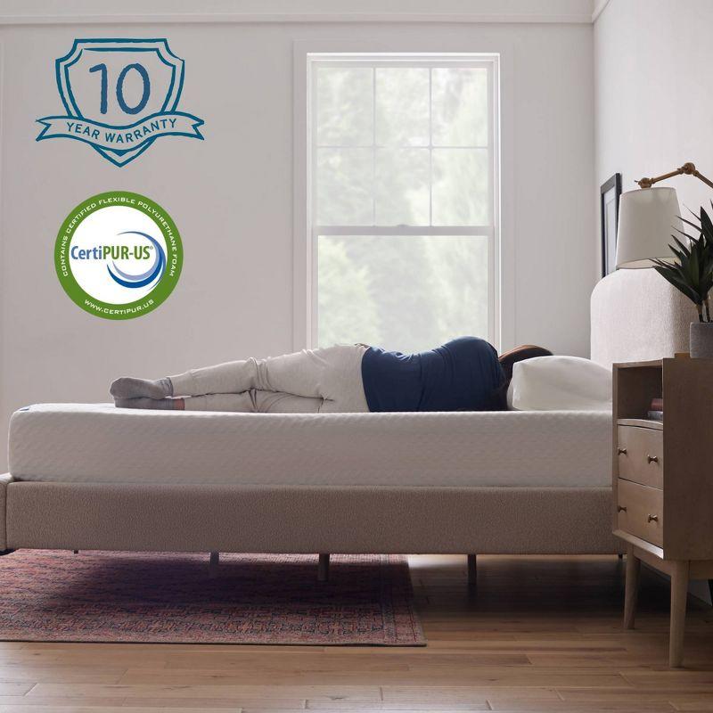 Lucid Comfort 10”Gel Memory Foam Mattress - Medium Firm Feel