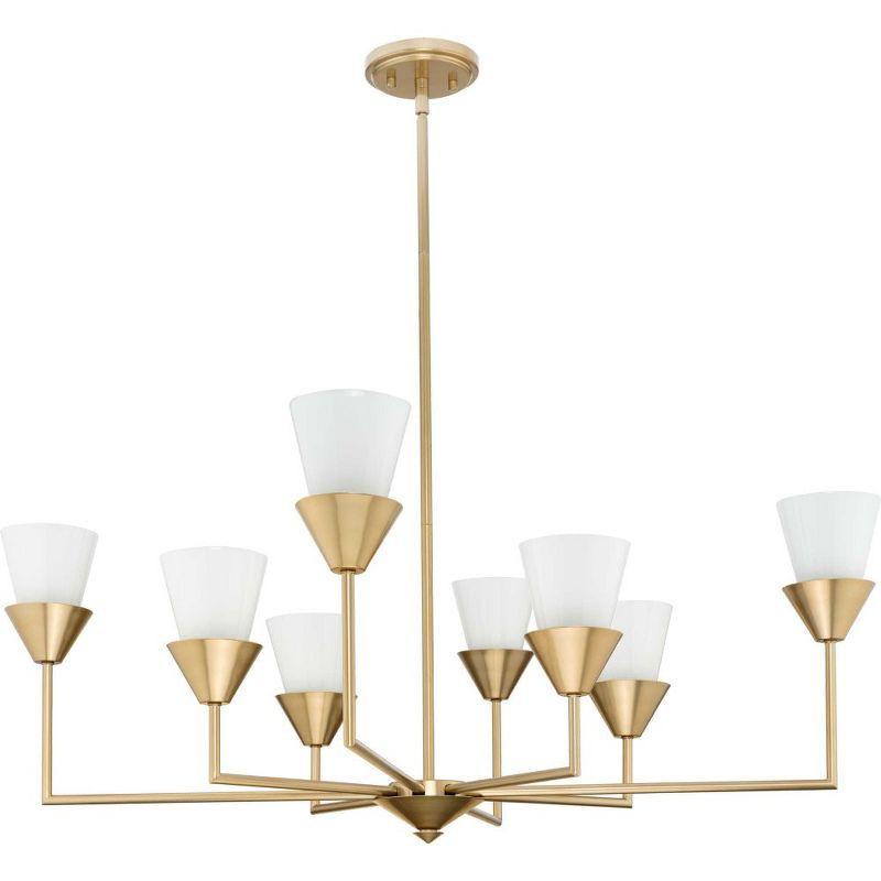 Progress Lighting Pinellas 8 - Light Dimmable Tiered Chandelier