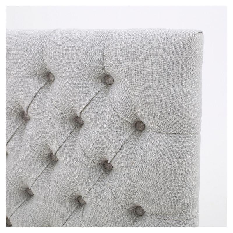 Bierman Upholstered Headboard - Light Gray - Full/Queen - Christopher Knight Home