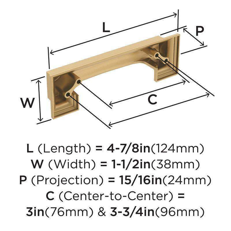 Amerock Appoint Cabinet or Furniture Cup Pull