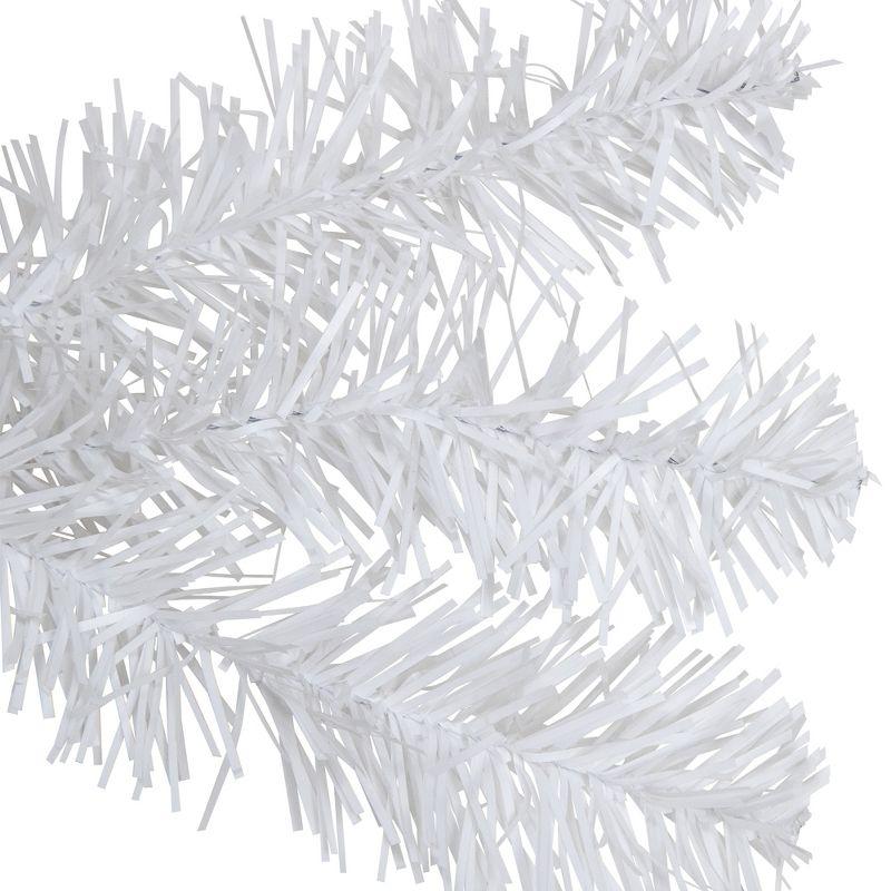 Northlight 24" Unlit White Canadian Pine Artificial Christmas Wreath