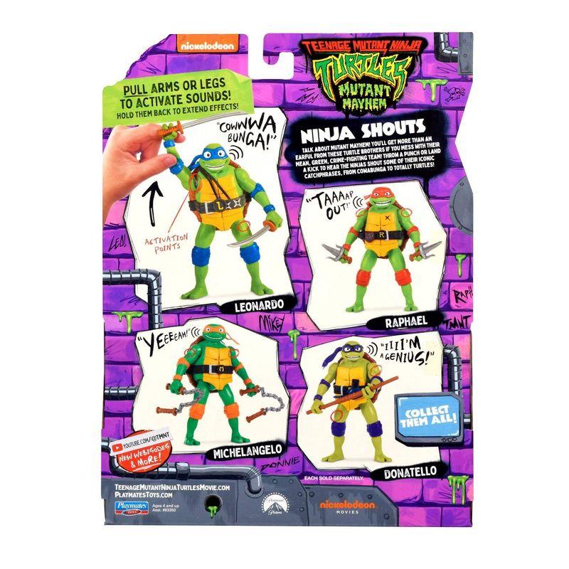 Teenage Mutant Ninja Turtles: Mutant Mayhem Ninja Shouts Michelangelo Action Figure