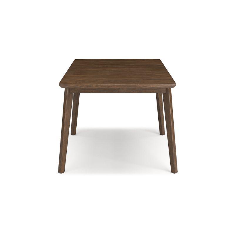 Signature Design by Ashley Contemporary Lyncott Dining Extension Table, Brown