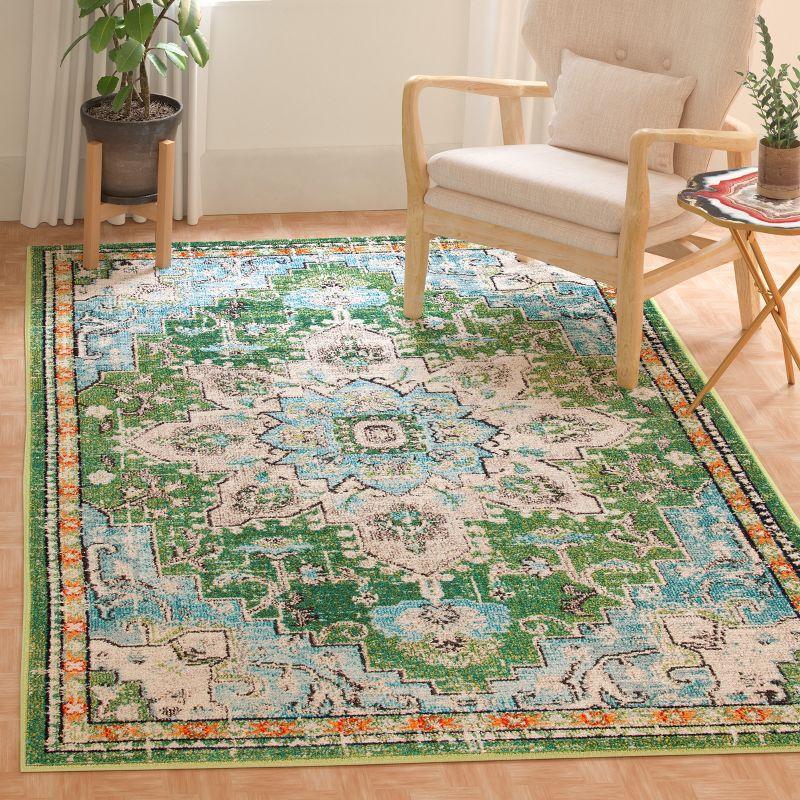 Madison 473 Area Rug In Green / Turquoise