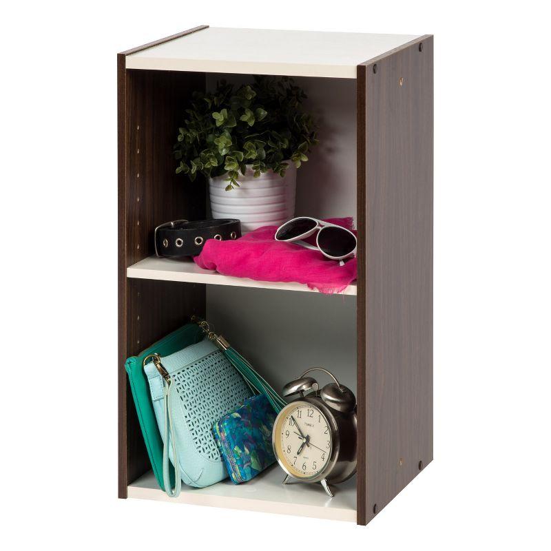 Akron Manufactured Wood Height -Adjustable Shelving Unit