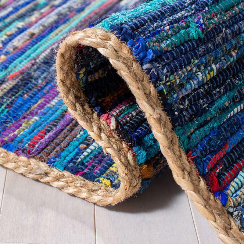 Montauk MTK960 Hand Woven Area Rug - Blue/Natural - 5'x8' - Safavieh.