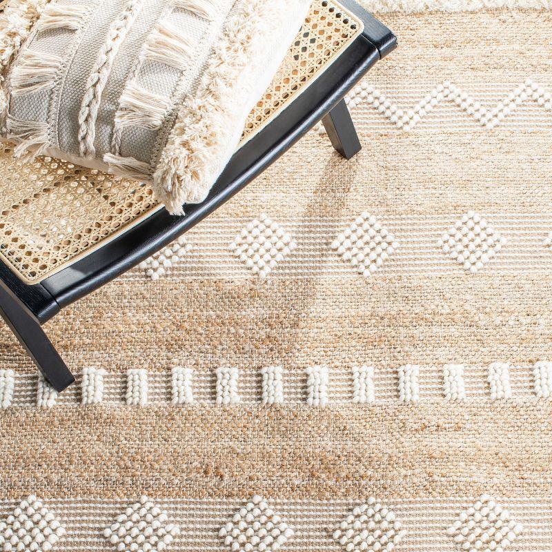 Natura NAT123 Hand Woven Area Rug - Natural/Ivory - 3'x5' - Safavieh.