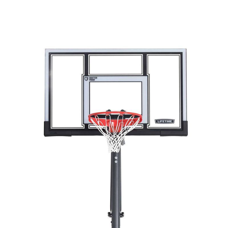 Lifetime Lifetime Height Adjustable Portable Basketball Hoop (54" Polycarbonate Backboard)