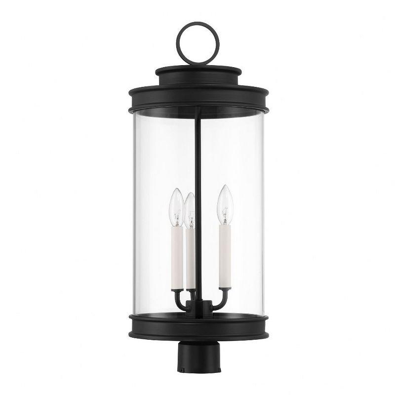 Savoy House Englewood 3 - Light Post Light in  Matte Black
