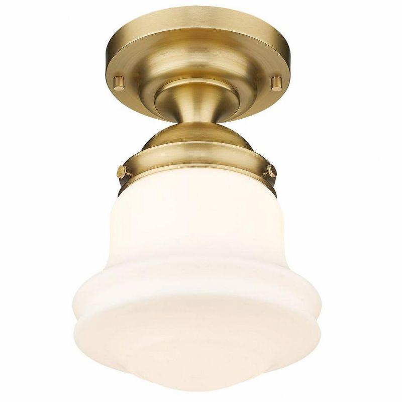 Z-Lite Vaughn 1 - Light Flush Mount in  Heritage Brass