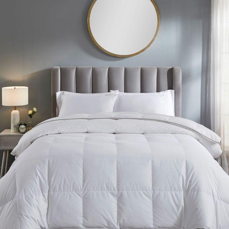 White Organic Full All-Season Down Alternative Duvet