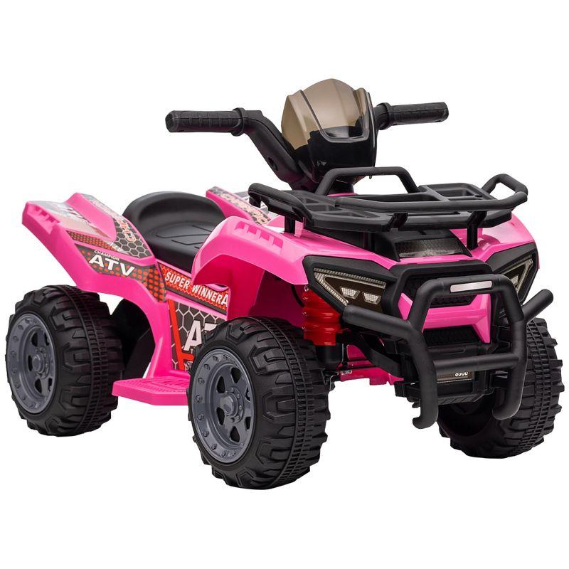 Aosom 6 Volt 1 Seater All-Terrain Vehicles Push/Pull Ride On