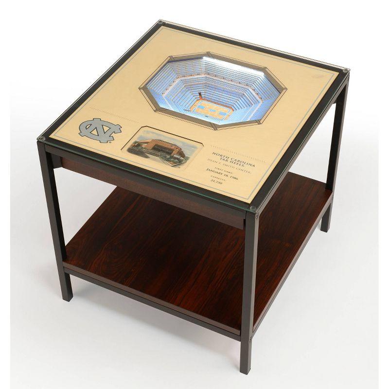 Stadium Illumina 26" Engineered Wood and Metal Lighted End Table