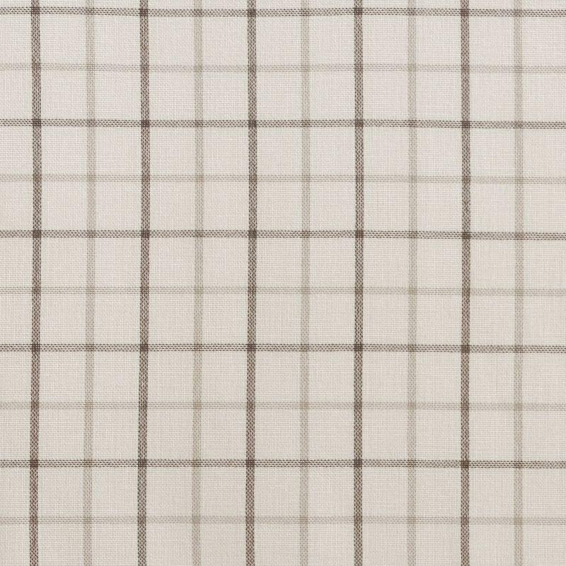 Anaheim Woven Plaid Room Darkening Thermal Fleece Lined Single Curtain Panel