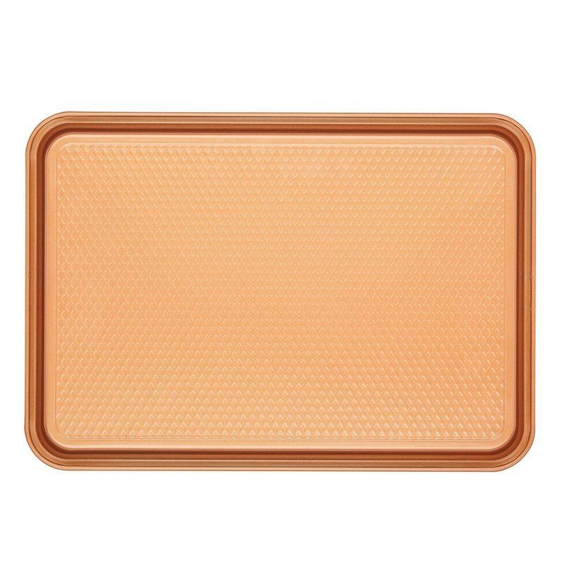 Ayesha Curry Ayesha Curry Bakeware Nonstick Cookie Pan, Loaf Pan, And Cake Pan Set, 7-Piece, Copper