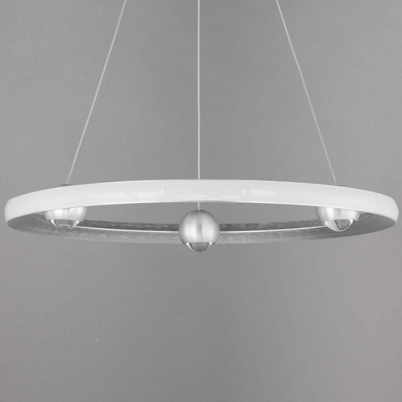 ET2 Lighting Nodes 1 - Light Pendant in  Brushed Aluminum